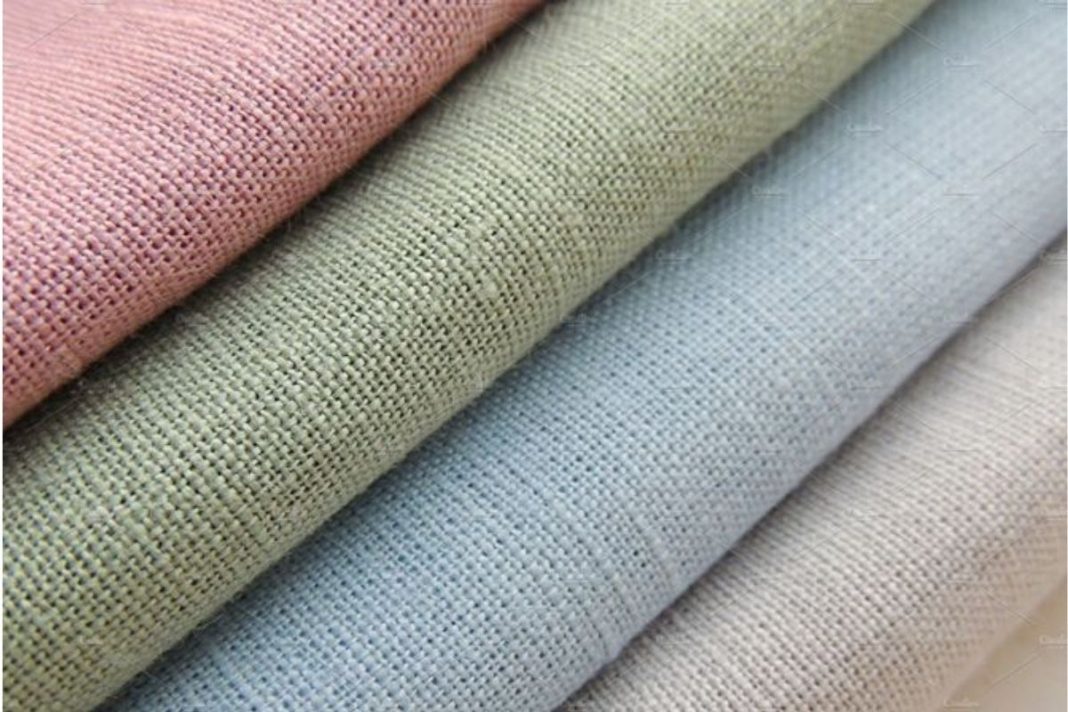 bahan linen 